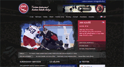 Desktop Screenshot of ehshockey.com